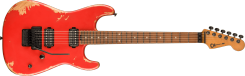 Charvel Pro Mod Relic San Dimas 1 HH FR PF Weathered Orange elektrinė gitara